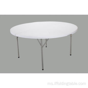 5ft HDPE Table Folding Plastik Untuk Acara luaran